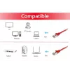 Network Cable Equip Cat.6 S/FTP Patch Cable RJ-45 25m Red