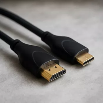 HDMI Cable Ethernet A -> mini C St/St 1.00m slim DELOCK 83132