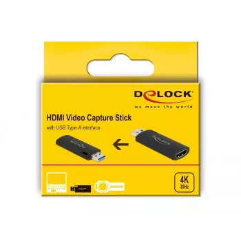 Video capturing device DeLOCK 88307 USB 2.0 3840 x 2160 pixels