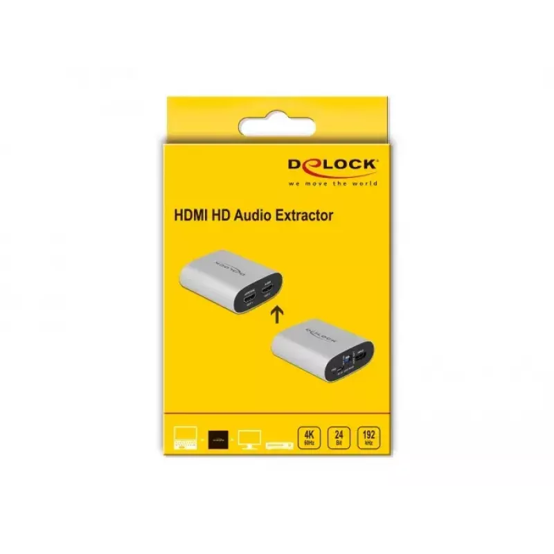 HDMI HD Audio Extractor DeLOCK 63332