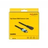 DeLOCK High Speed HDMI extension cable 48 Gbps 8K 60 Hz 1 m
