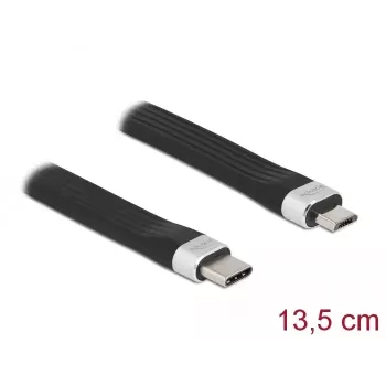 FPC Flat Ribbon Cable DeLOCK USB 2.0 Type-C to Micro-B 86793