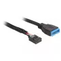 Internal USB Cable DeLOCK 83777 0.6m Male to Female