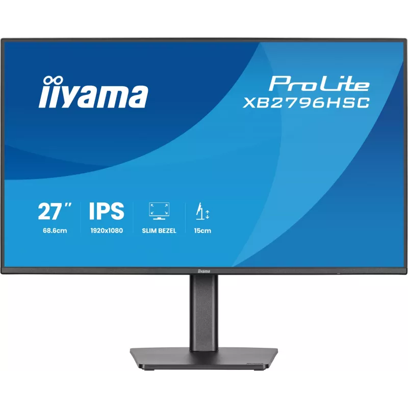 iiyama ProLite XB2796HSC-B1 computer monitor 68.6 cm (27 inch) 1920 x 1080 pixels Full HD LED Black