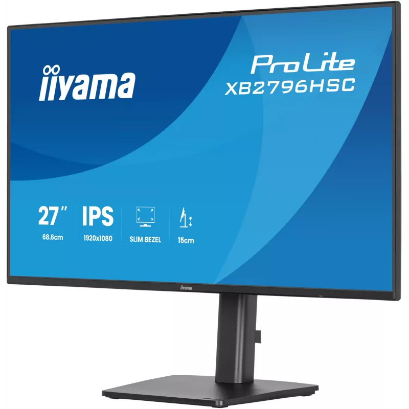 iiyama ProLite XB2796HSC-B1 computer monitor 68.6 cm (27 inch) 1920 x 1080 pixels Full HD LED Black