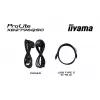 27 inch IIYAMA ProLite XB2796QSC-B1 IPS Quad HD 2560x1440 LED monitor, 4 ms, USB-C, speakers, height adjustable, VESA
