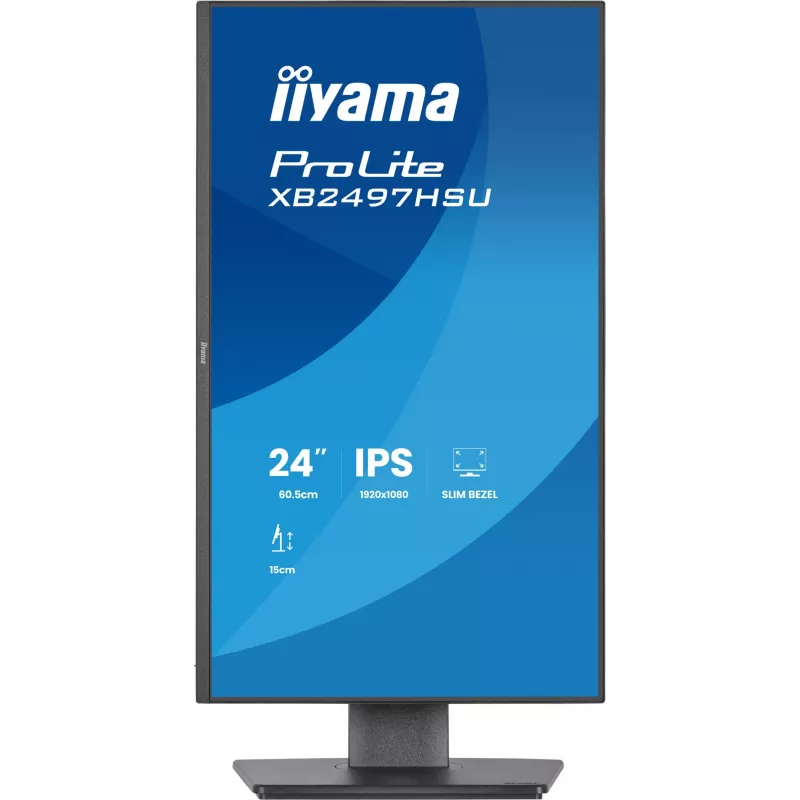 iiyama ProLite XB2497HSU-B1 computer monitor 60.5 cm (23.8 inch) 1920 x 1080 pixels Full HD LED Black