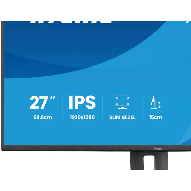iiyama ProLite XB2797HSU-B1 computer monitor 68.6 cm (27 inch) 1920 x 1080 pixels Full HD LED Black