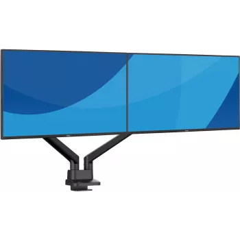 Monitor desk mount IIYAMA DS4002C-B1 for 61–81.3 cm (24–32 inch) screens, VESA 75×75–100×100, clamp/grommet, black