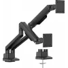 Monitor desk mount IIYAMA DS4002C-B1 for 61–81.3 cm (24–32 inch) screens, VESA 75×75–100×100, clamp/grommet, black