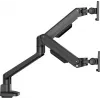 Monitor desk mount IIYAMA DS4002C-B1 for 61–81.3 cm (24–32 inch) screens, VESA 75×75–100×100, clamp/grommet, black