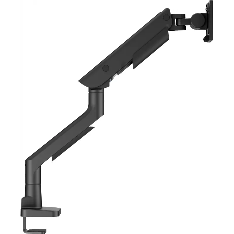 Monitor desk mount IIYAMA DS6001C-B1 for 49 inch (124.5 cm) screens, clamp/grommet, VESA 75x75–100x100, height adjustable, tilt -60–50°, black