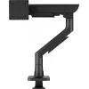 Monitor desk mount IIYAMA DS6001C-B1 for 49 inch (124.5 cm) screens, clamp/grommet, VESA 75x75–100x100, height adjustable, tilt -60–50°, black