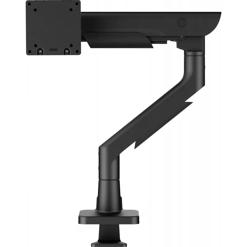 Monitor desk mount IIYAMA DS6001C-B1 for 49 inch (124.5 cm) screens, clamp/grommet, VESA 75x75–100x100, height adjustable, tilt -60–50°, black