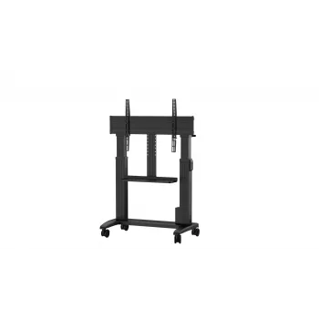 Wheel base Yealink MB-FS-Lift — floor placement, black, 87 kg capacity, 600×1100 mm
