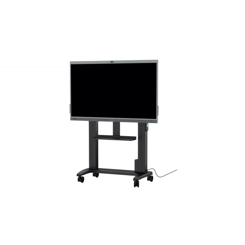 Wheel base Yealink MB-FS-Lift — floor placement, black, 87 kg capacity, 600×1100 mm