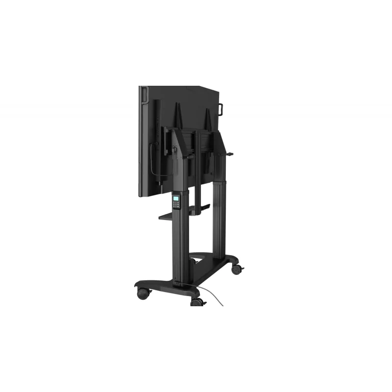 Wheel base Yealink MB-FS-Lift — floor placement, black, 87 kg capacity, 600×1100 mm