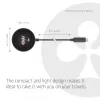 Wireless Charger pad CLUB3D CAC-3027 Qi2 25W MagSafe-compatible magnetic pad, DC indoor charger, 1 m cable, black