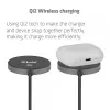 Wireless Charger pad CLUB3D CAC-3027 Qi2 25W MagSafe-compatible magnetic pad, DC indoor charger, 1 m cable, black