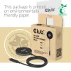 Wireless Charger pad CLUB3D CAC-3027 Qi2 25W MagSafe-compatible magnetic pad, DC indoor charger, 1 m cable, black