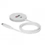 Wireless Charger club 3d CAC-3026 25W Qi2 magnetic pad, Qi 2.2 MagSafe compatible, 1 m cable, white