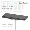 Wireless Charger club 3d CAC-3026 25W Qi2 magnetic pad, Qi 2.2 MagSafe compatible, 1 m cable, white