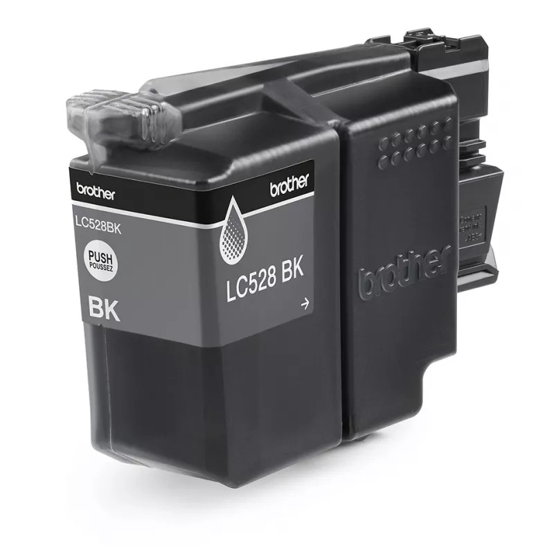 Ink cartridge Brother LC528BK — Original Black, single pack, yield approx. 6000 pages