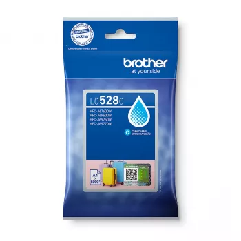 Ink cartridge Brother LC528C cyan, original, single pack, yield approx. 5000 pages