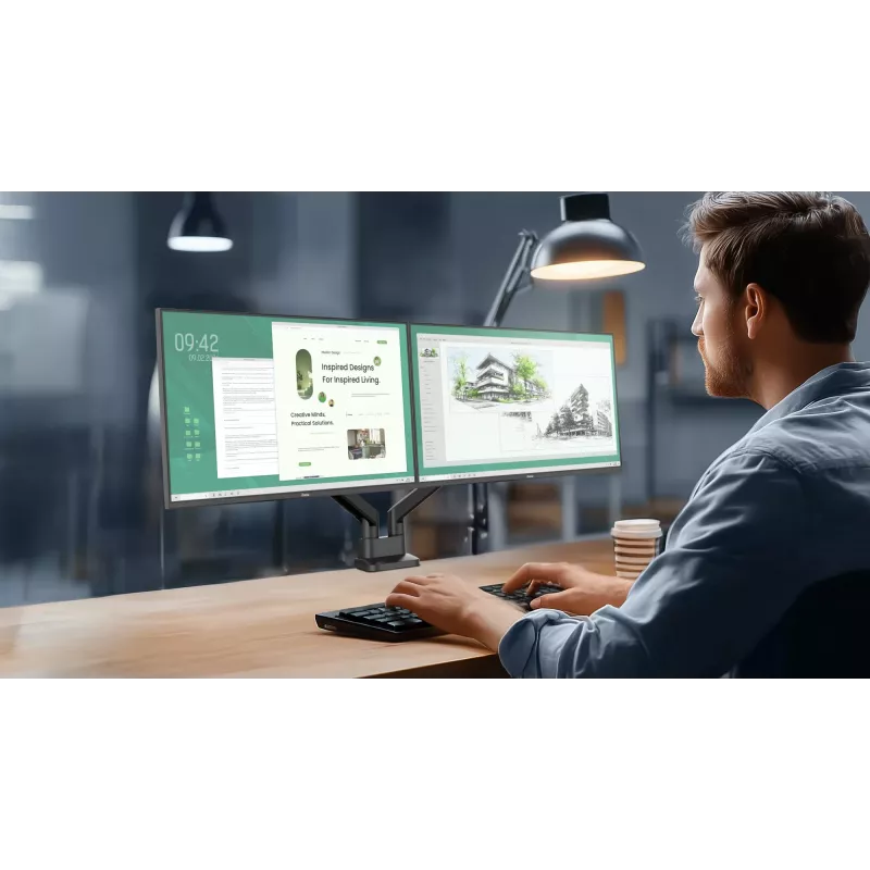 Computer monitor IIYAMA ProLite XB2493HSU-B1 23.8 inch (60.5 cm) Full HD IPS LED, 1920×1080, 1 ms, 178° viewing angles, USB hub, speakers, black
