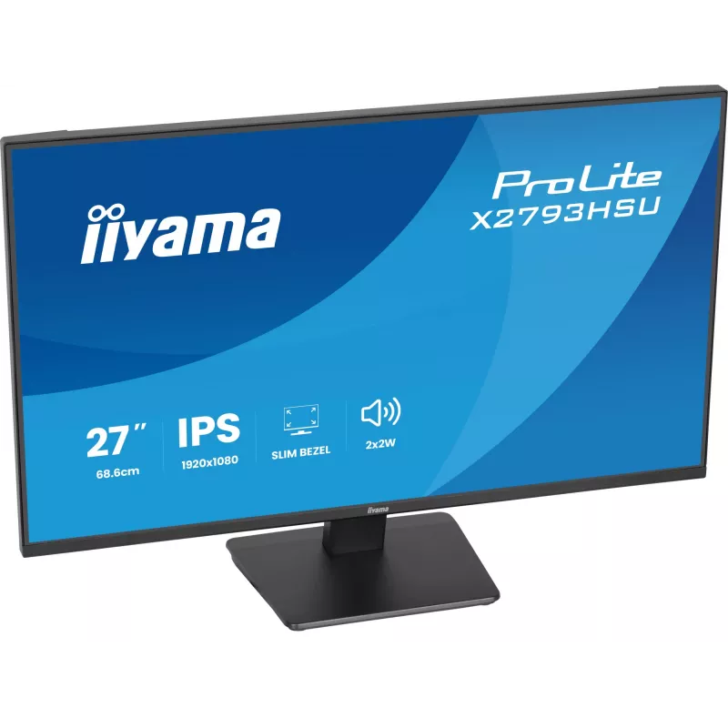 iiyama ProLite X2793HSU-B1 computer monitor 68.6 cm (27 inch) 1920 x 1080 pixels Full HD LED Black