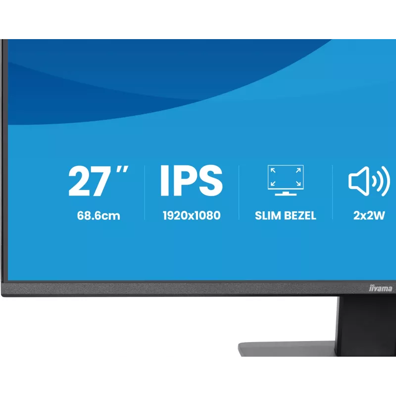 iiyama ProLite X2793HSU-B1 computer monitor 68.6 cm (27 inch) 1920 x 1080 pixels Full HD LED Black