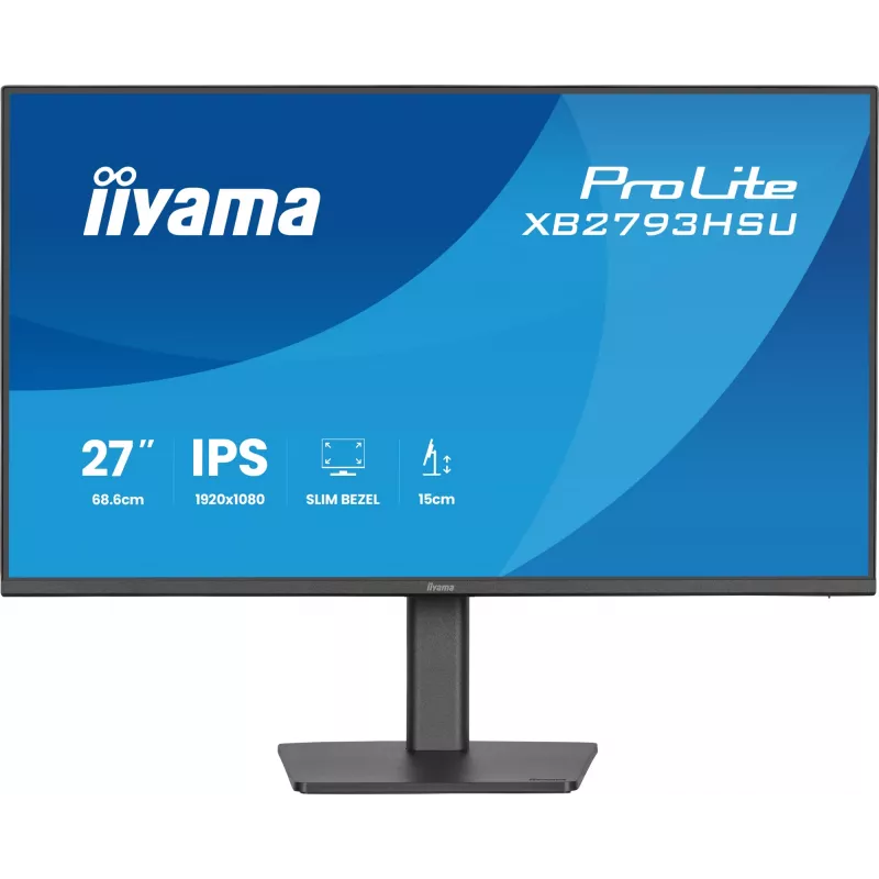 iiyama ProLite XB2793HSU-B1 computer monitor 68.6 cm (27 inch) 1920 x 1080 pixels Full HD LED Black