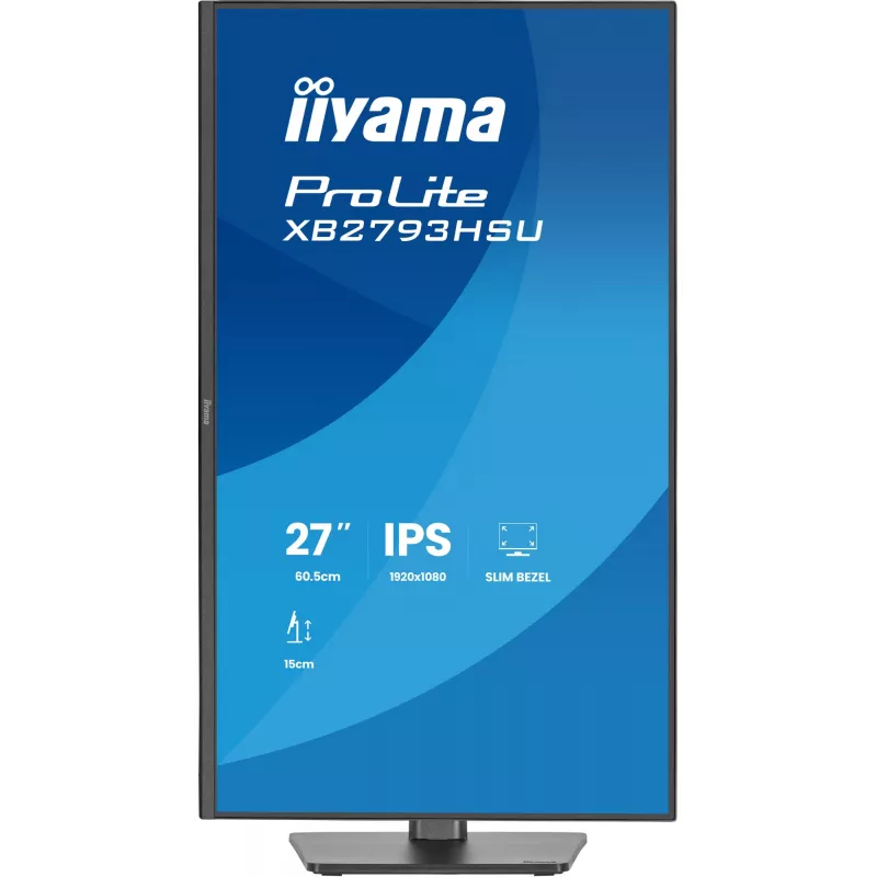 iiyama ProLite XB2793HSU-B1 computer monitor 68.6 cm (27 inch) 1920 x 1080 pixels Full HD LED Black
