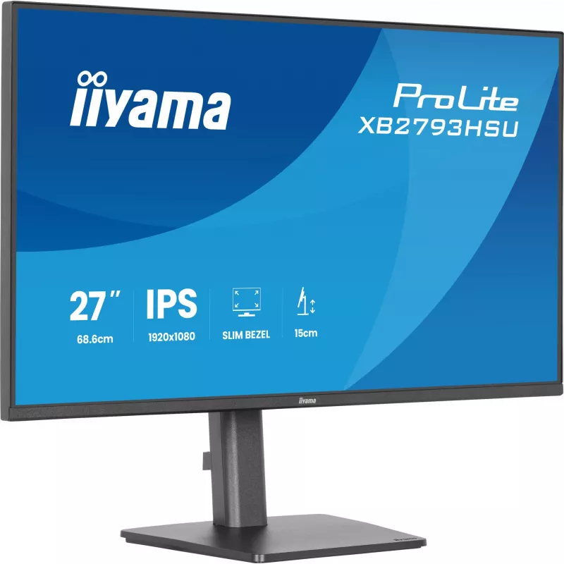 iiyama ProLite XB2793HSU-B1 computer monitor 68.6 cm (27 inch) 1920 x 1080 pixels Full HD LED Black