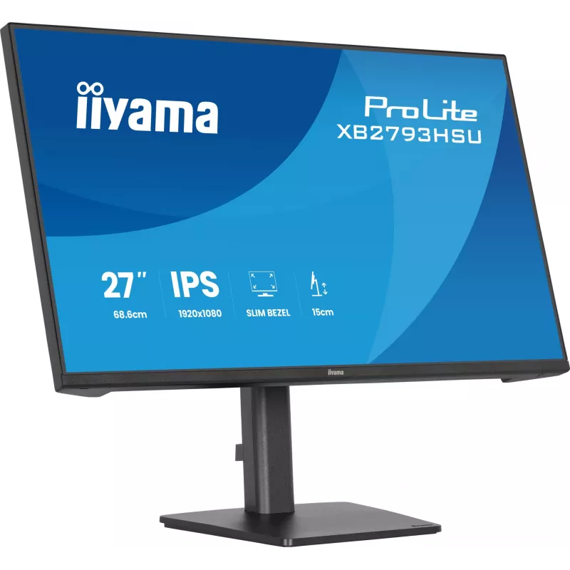 iiyama ProLite XB2793HSU-B1 computer monitor 68.6 cm (27 inch) 1920 x 1080 pixels Full HD LED Black