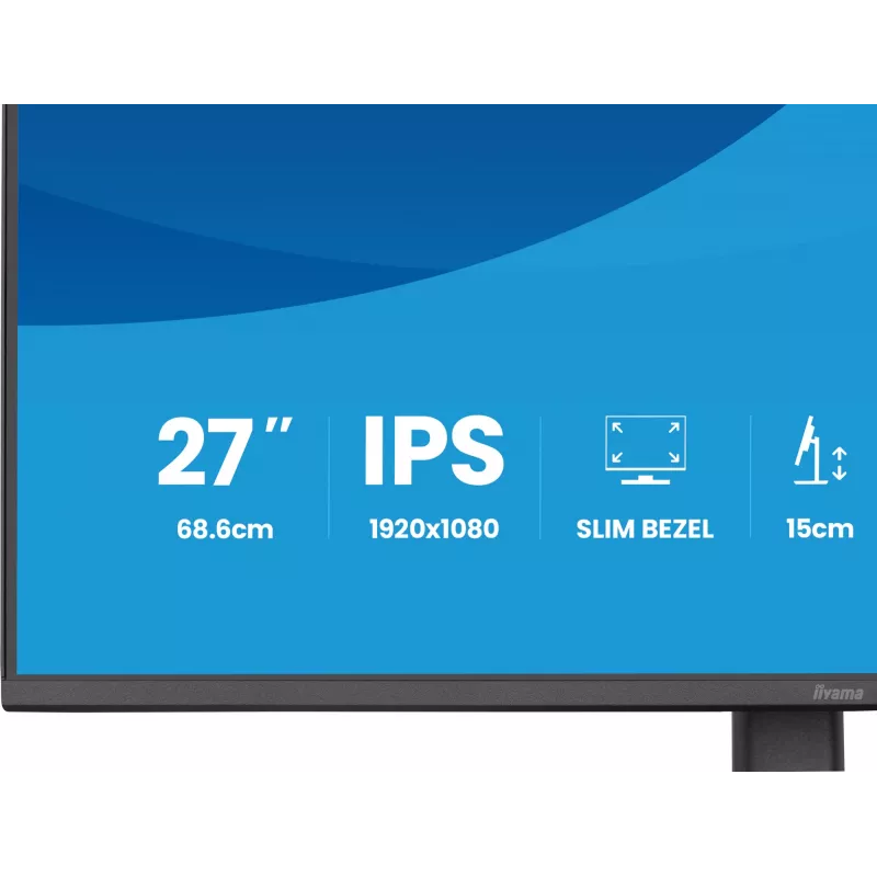 iiyama ProLite XB2793HSU-B1 computer monitor 68.6 cm (27 inch) 1920 x 1080 pixels Full HD LED Black