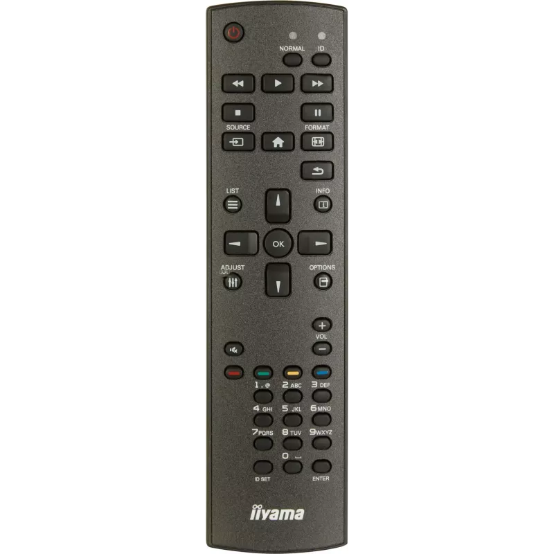 43 inch IIYAMA ProLite X4373UHSU-B2 LED 4K Ultra HD monitor, 3840×2160, VA panel, 3 ms, 450 cd/m², USB 3.2 hub, speakers, VESA, black