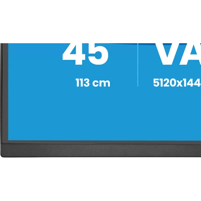 Computer monitor IIYAMA XCB4594DQSU-B1 44 inch (111.8 cm) Curved Dual QHD 5120×1440 VA LED, 2 ms, USB-C, USB 3.2, VESA, speakers