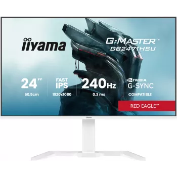 Monitor IIYAMA G-Master GB2471HSU-W1 23.8 inch (60.5 cm) Full HD HDMI/DP/USB White