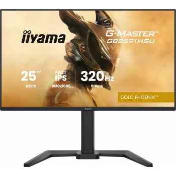 Gaming monitor IIYAMA G-Master GB2591HSU-B1 24.5 inch (68.6 cm) Full HD — HDMI/DisplayPort/USB, black