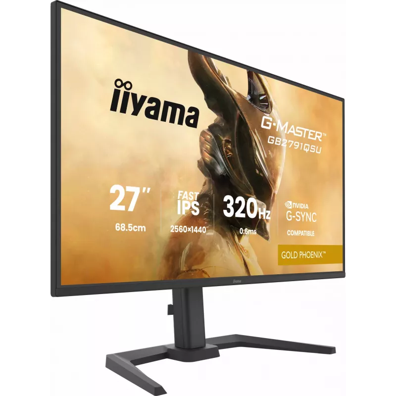 Gaming monitor IIYAMA GB2791QSU-B1 27 inch (68.6 cm) QHD with HDMI, DisplayPort and USB, black