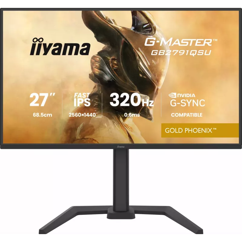 Gaming monitor IIYAMA GB2791QSU-B1 27 inch (68.6 cm) QHD with HDMI, DisplayPort and USB, black