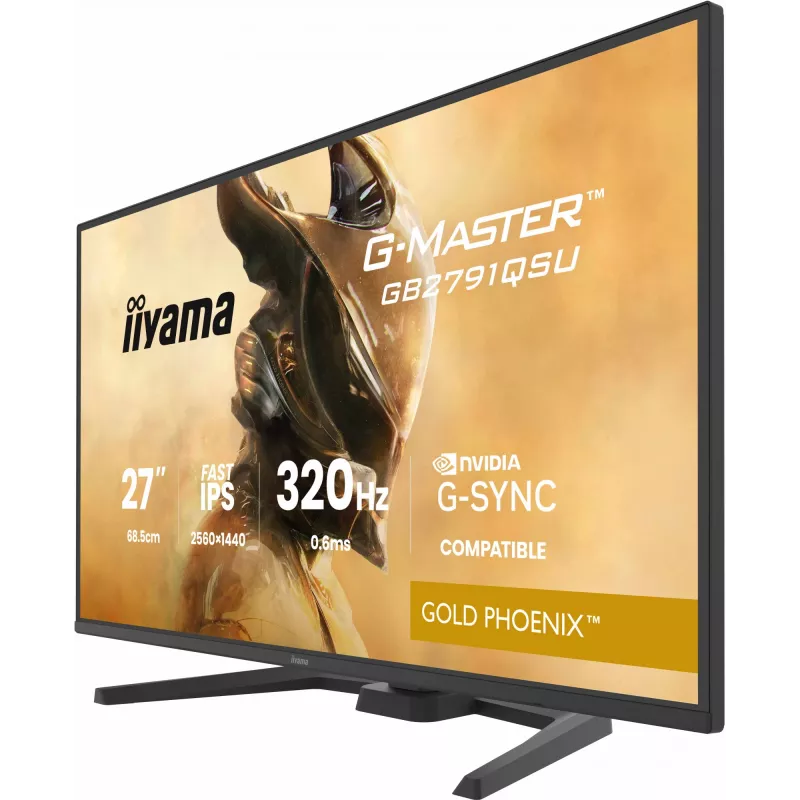 Gaming monitor IIYAMA GB2791QSU-B1 27 inch (68.6 cm) QHD with HDMI, DisplayPort and USB, black
