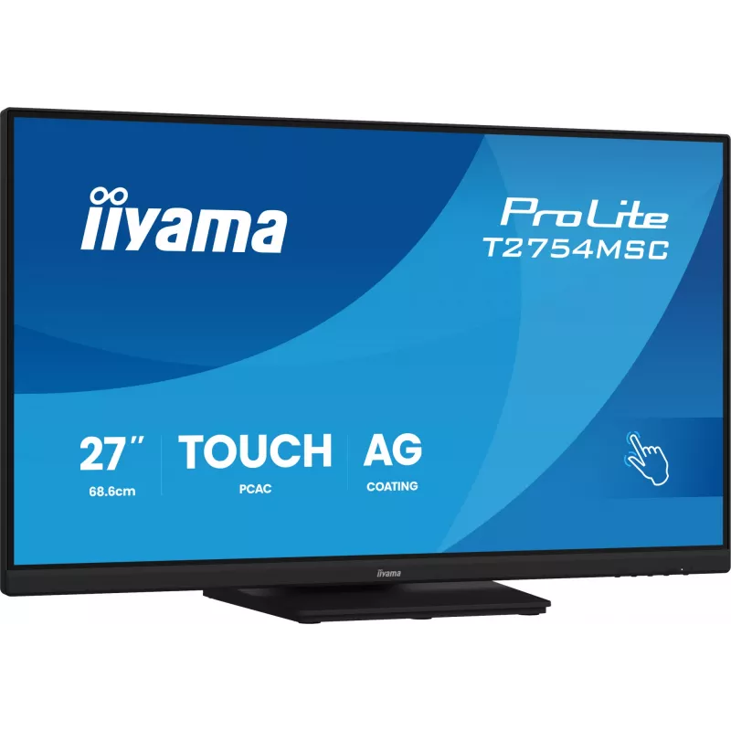 Monitor IIYAMA ProLite T2754MSC-B2AG 27 inch (68.6 cm) Full HD LED HDMI/VGA/USB, black