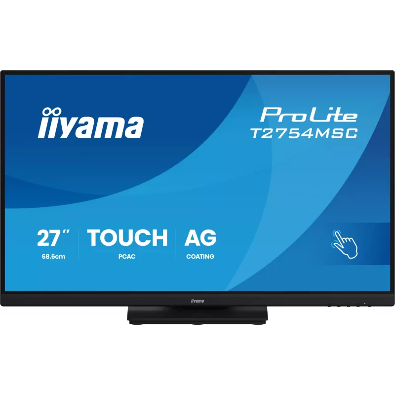 Monitor IIYAMA ProLite T2754MSC-B2AG 27 inch (68.6 cm) Full HD LED HDMI/VGA/USB, black