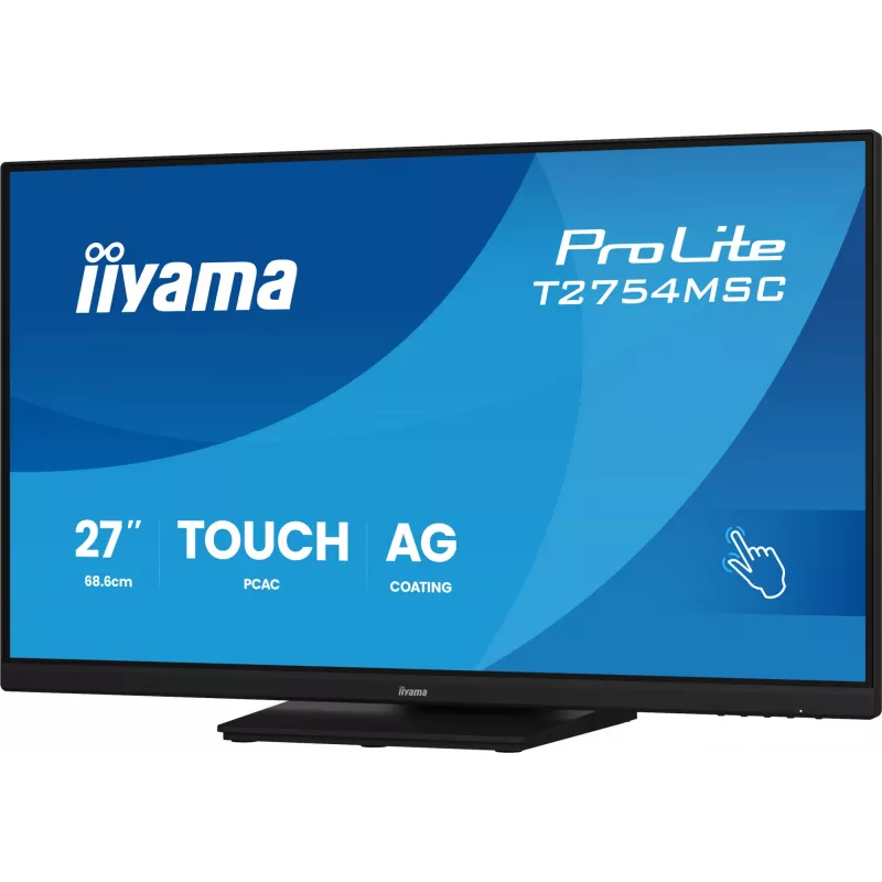 Monitor IIYAMA ProLite T2754MSC-B2AG 27 inch (68.6 cm) Full HD LED HDMI/VGA/USB, black