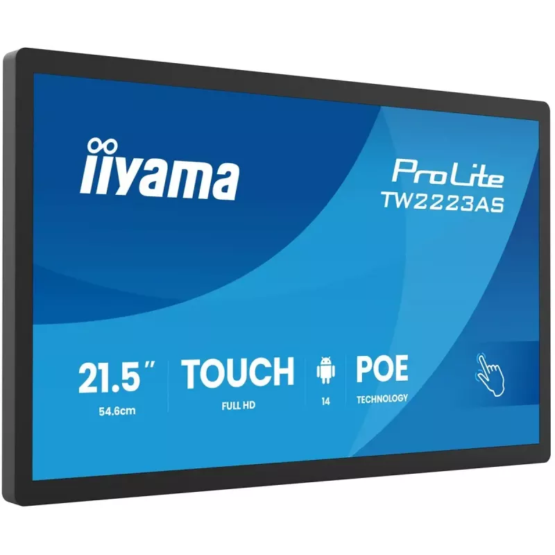 Monitor IIYAMA TW2223AS-B3P 21.5 inch (55.0 cm) M-Touch USB-C Android 16:9