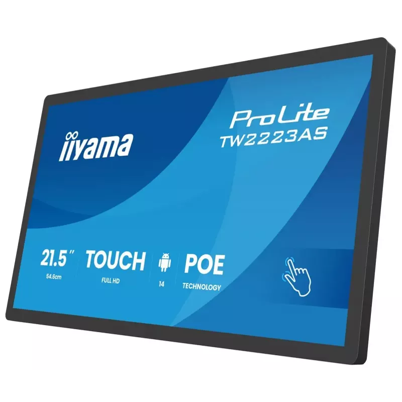 Monitor IIYAMA TW2223AS-B3P 21.5 inch (55.0 cm) M-Touch USB-C Android 16:9
