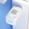 FRITZ Smart Thermo 302 thermostat (indoor), white, button control, AA battery, 51×51×90 mm