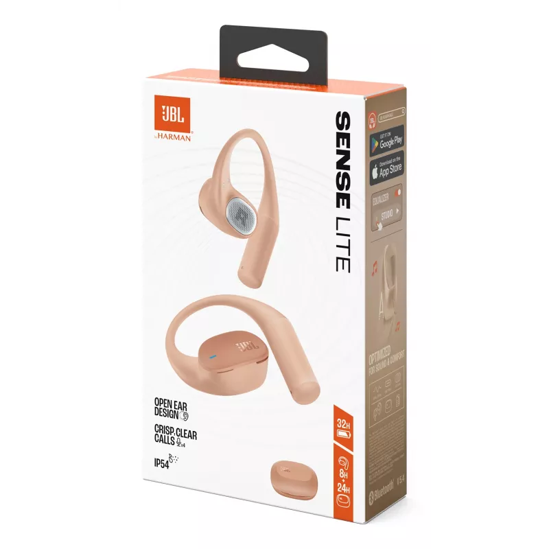 JBL Sense Lite Headset Wireless Ear-hook Calls/Music Bluetooth Beige